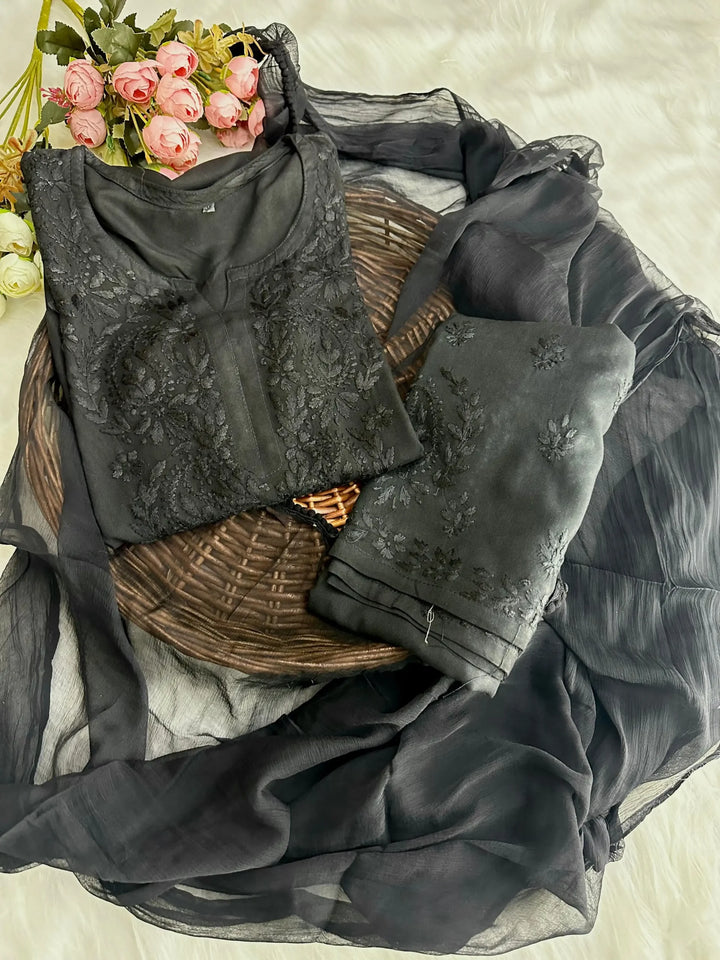 Raas Ombre Pattern Full Set - Black