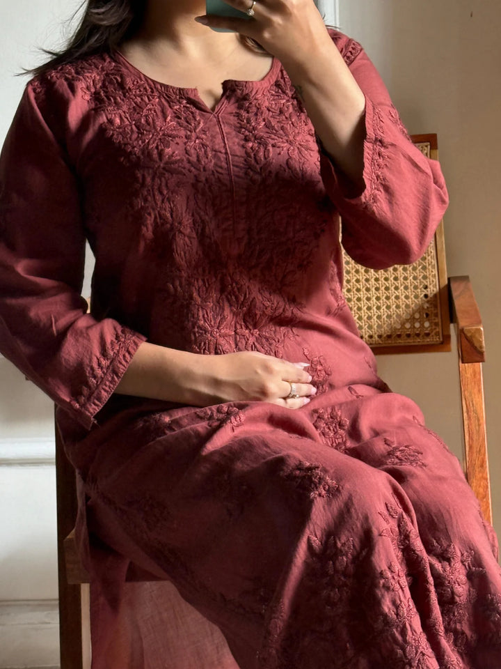 Rheya Modal Set - Brown