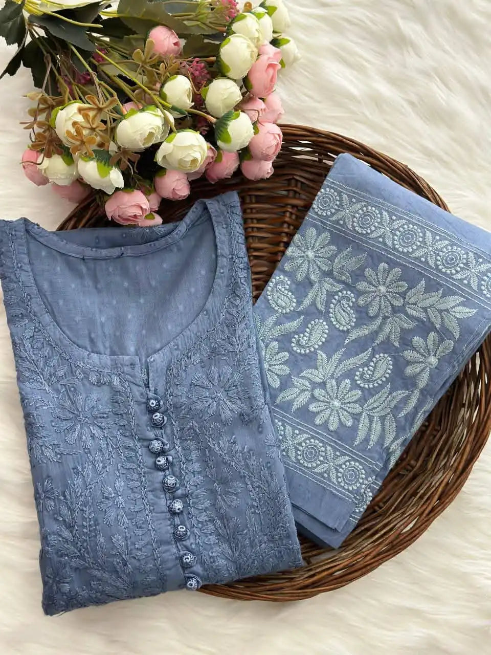 Roohi Set - Grey