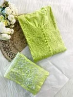 Roohi Set -  Green