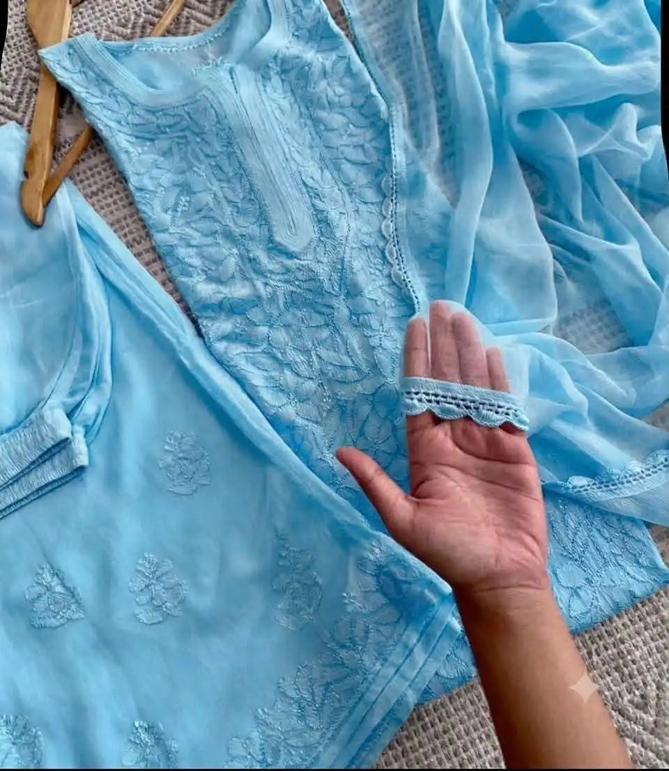 Surat E Libaz - Matte Sky Blue