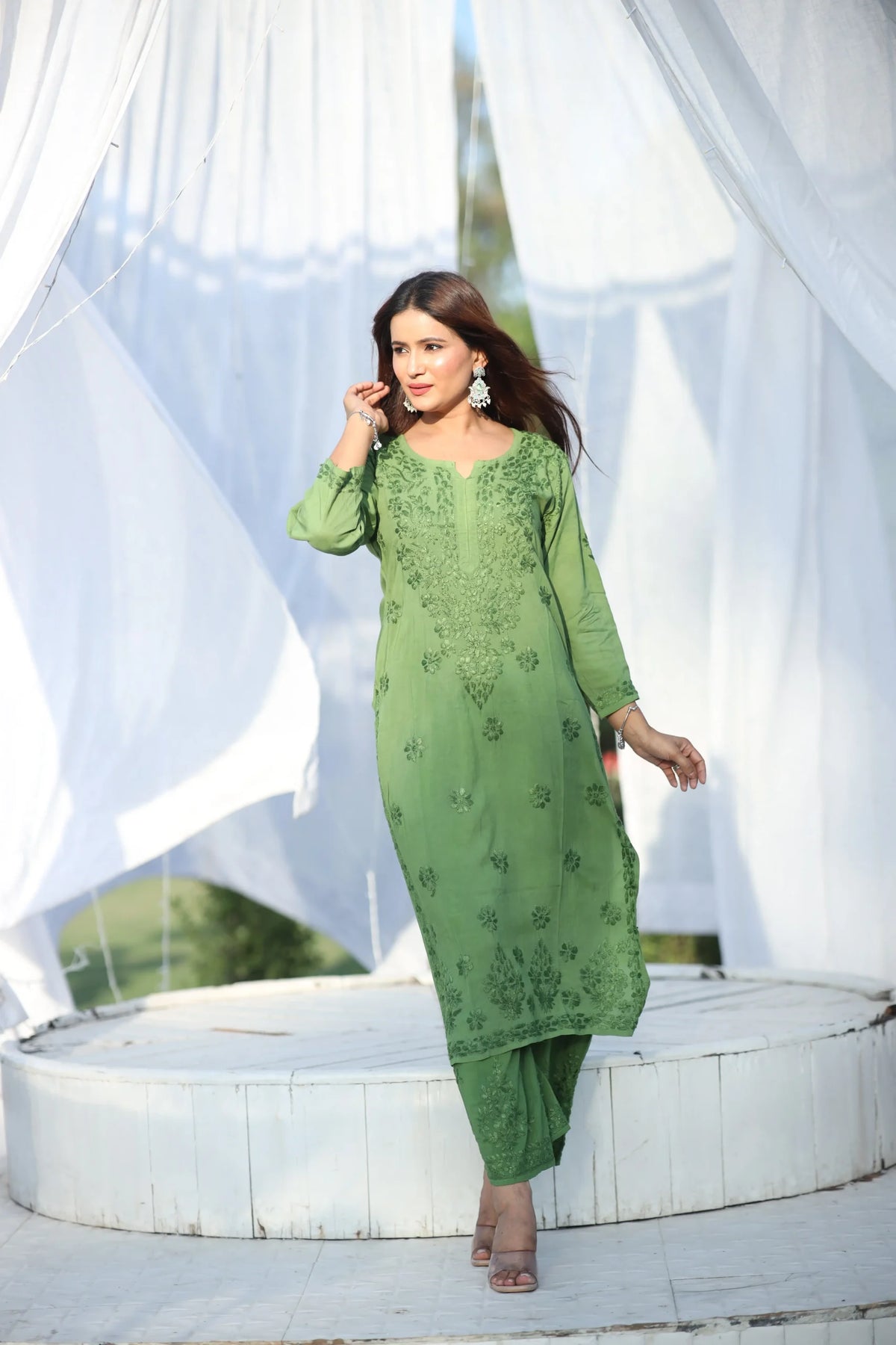 Zeba Modal Set - Green