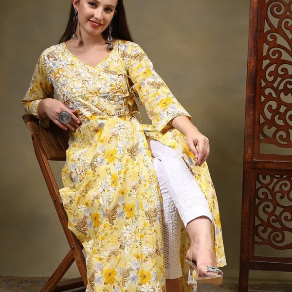 Yellow Cotton Gown