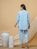 Doria Cotton Chikankari Co-ord Set