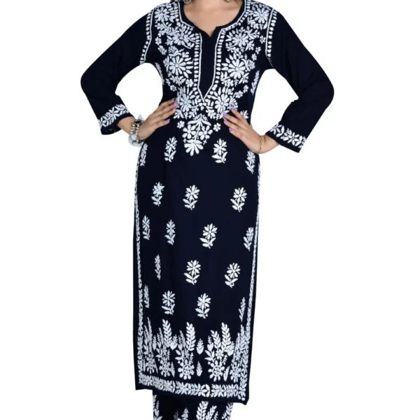 Fizaa-Black-Chikankari-Co-ord-Set-In-Modal-Cotton-for-Women3.webp Hunar Bharat