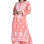 Fizaa-Peach-Chikankari-Co-ord-Set-In-Modal-Cotton-for-Women2.webp Hunar Bharat
