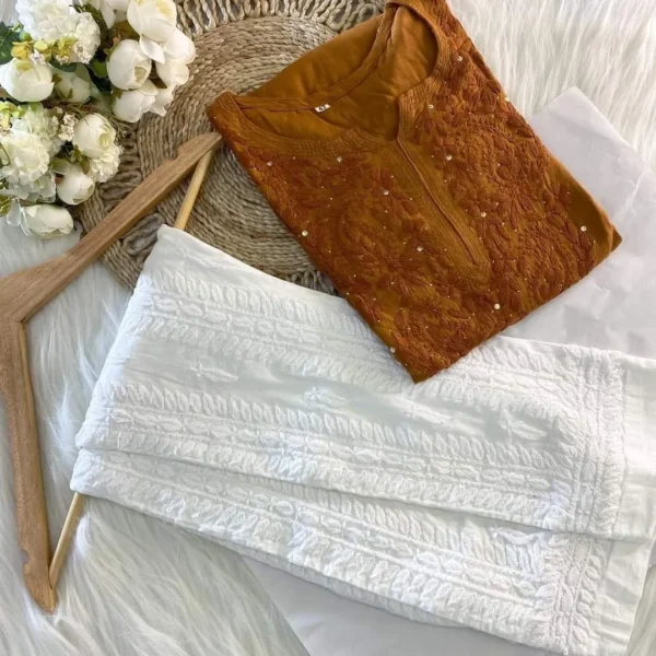 Hazel Rayon Kurta Set