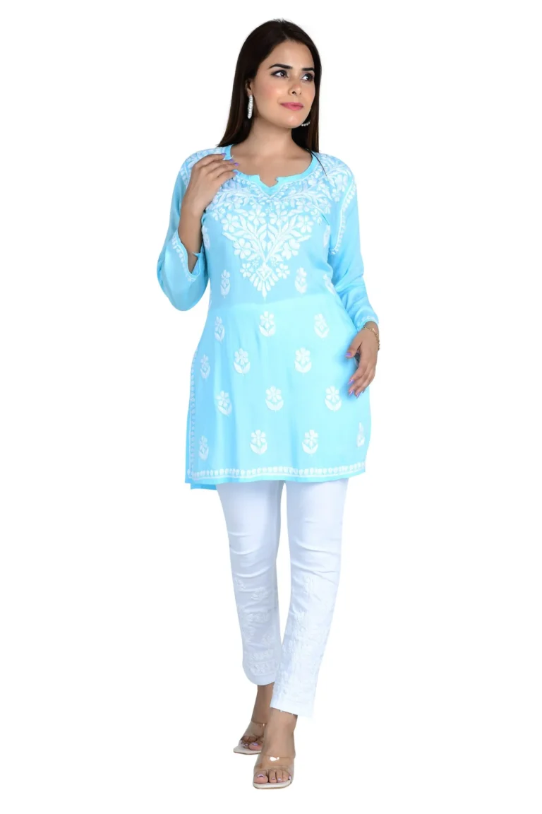 Heena Kurti Blue