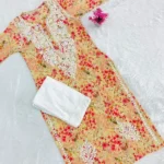 Heer Pure Mulmul Cotton Chikankari Straight Kurti