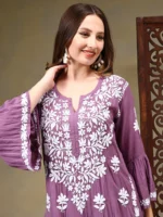 Jhalak Modal Kurta with Garara Set for Women