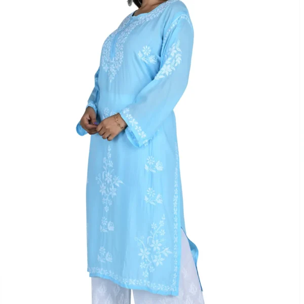 Mehar Chikankari Kurti