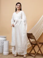 Nishta Chanderi Silk Kurta Plazzo Set