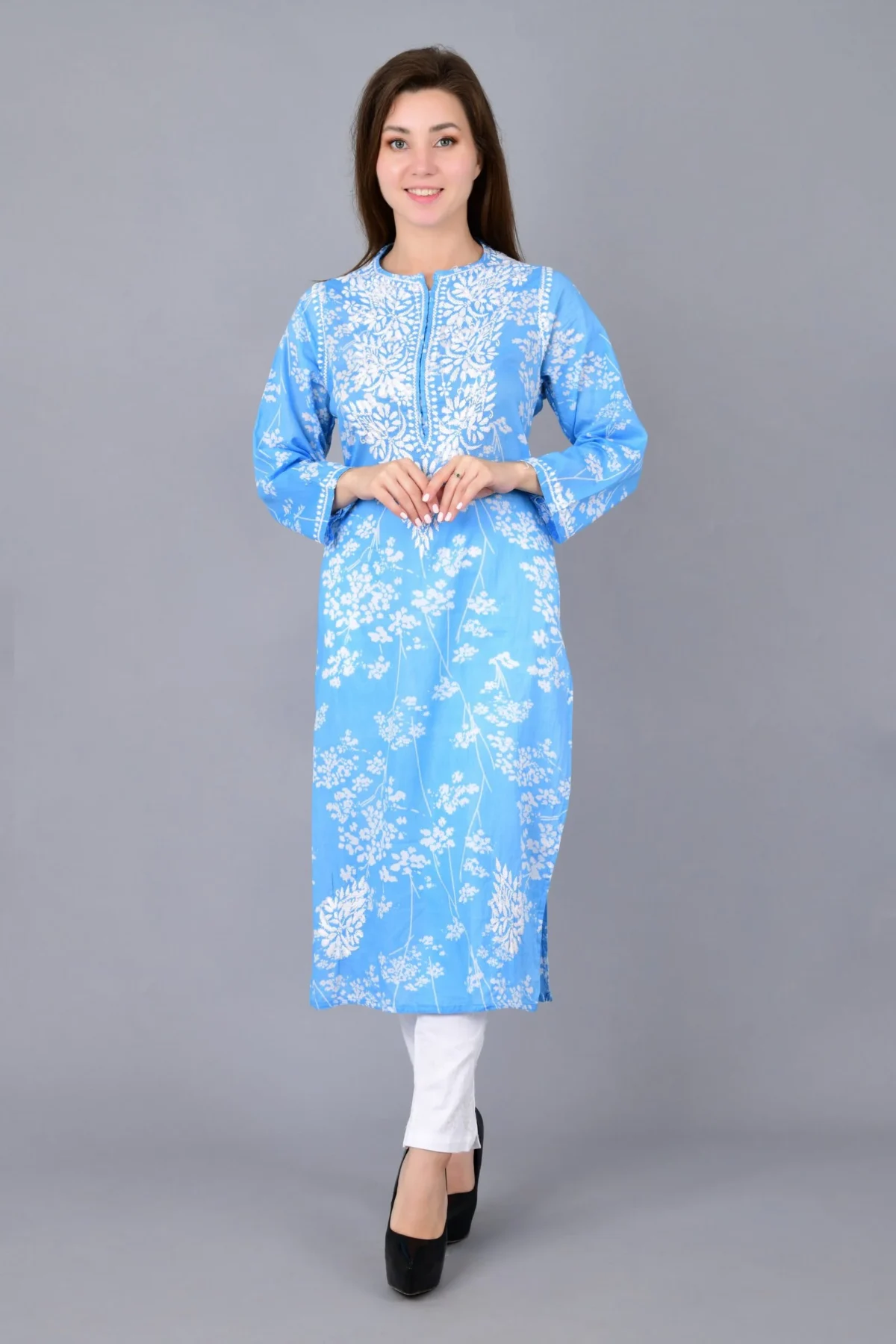 Noorani-Kurti-blue2.webp Hunar Bharat