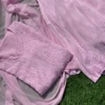 Umang E Libaz Lavender Chikankari Kurti Set - Pink