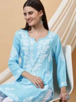 Zaina Modal Yellow Short Kurta for Women