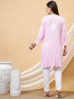 Zaina Modal Yellow Short Kurta for Women