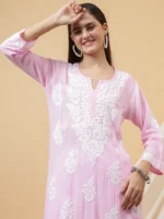 Zaina Modal Yellow Short Kurta for Women