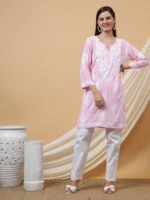 Zaina Modal Yellow Short Kurta for Women