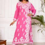 Samaira Angrakha Gown - Pink