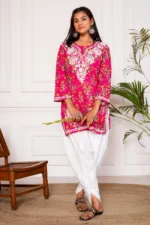 Saba Mulmul Cotton Short Kurta