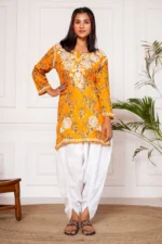 Saba Mulmul Cotton Short Kurta