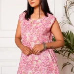 Sanjh Handblock Printed Short Kurta