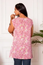 Sanjh Handblock Printed Short Kurta