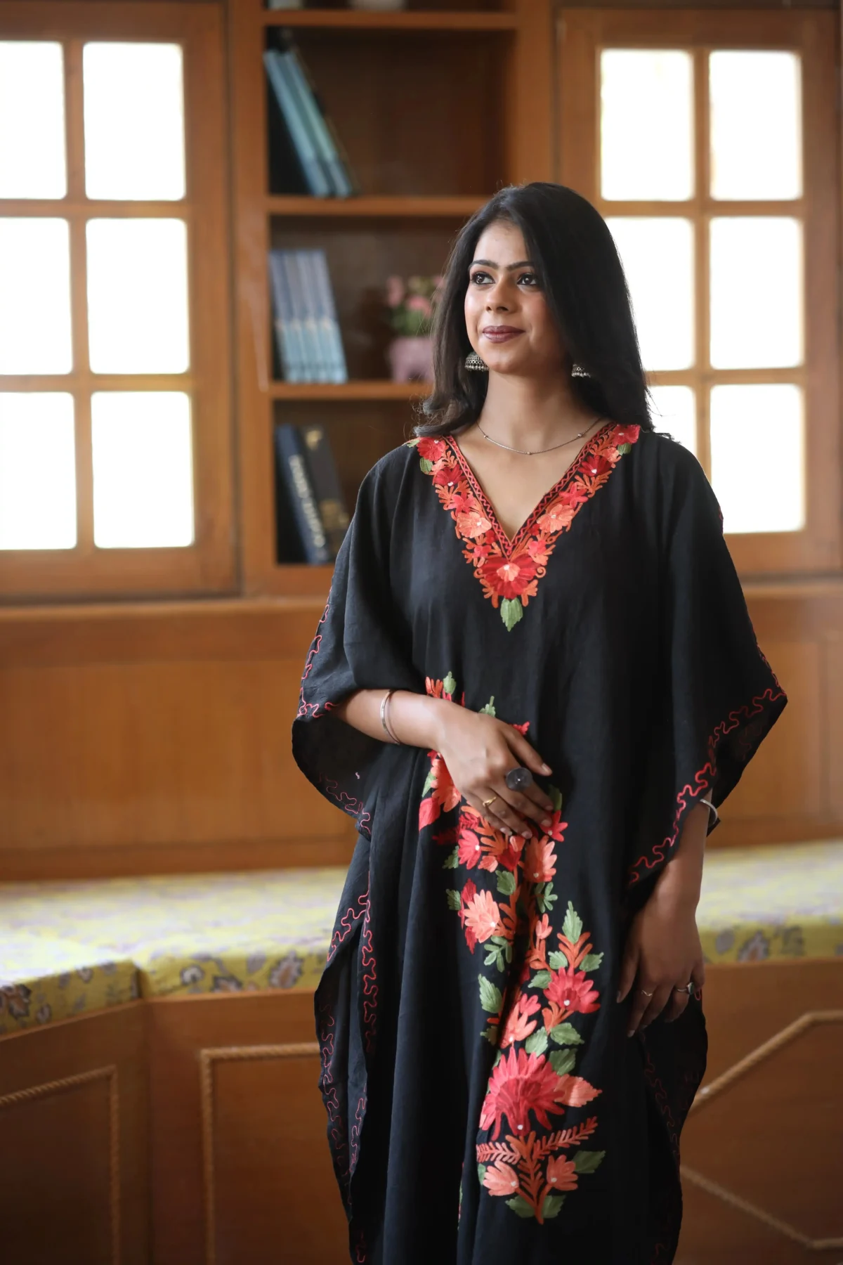 Azaa Black Kaftan