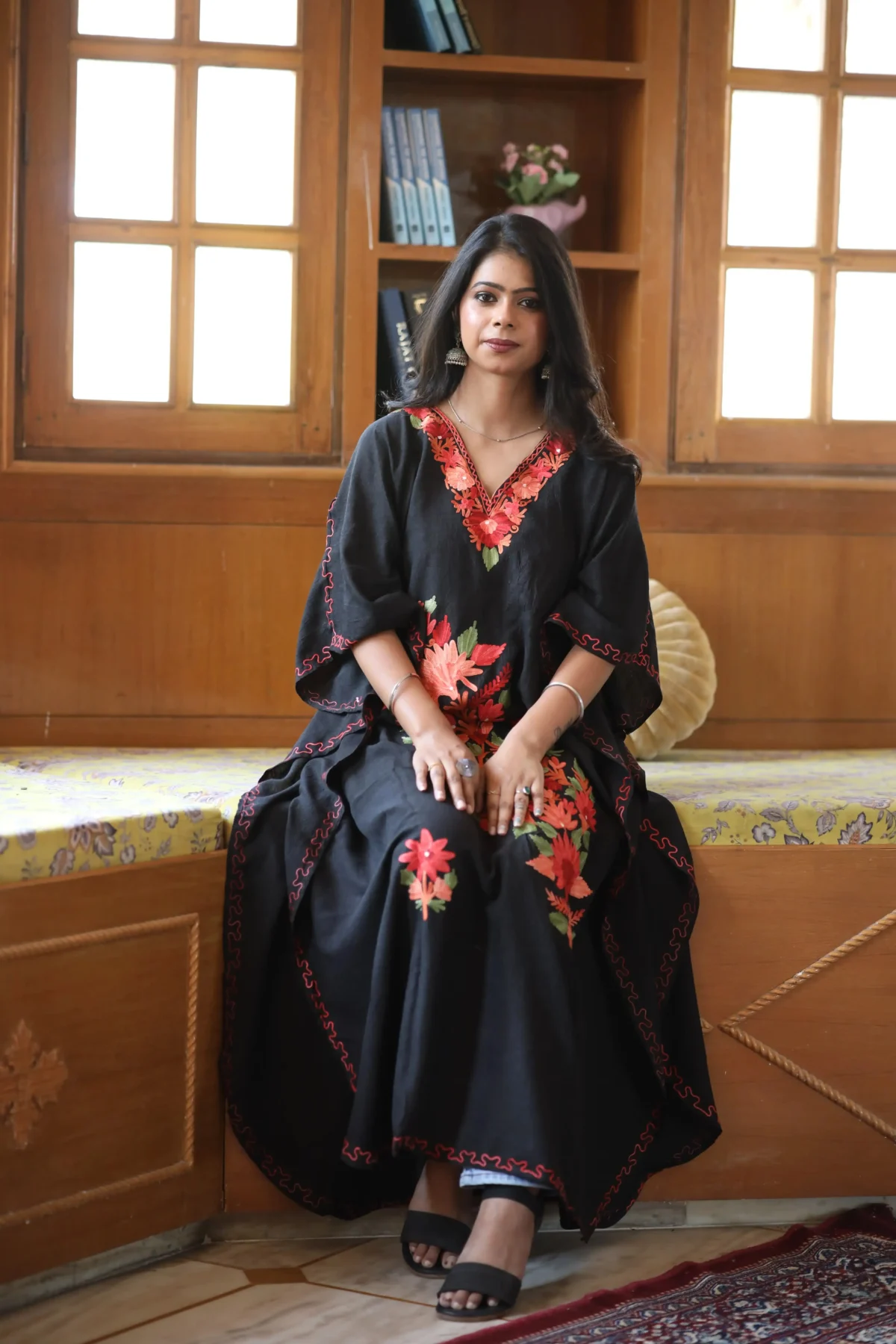 Azaa Black Kaftan