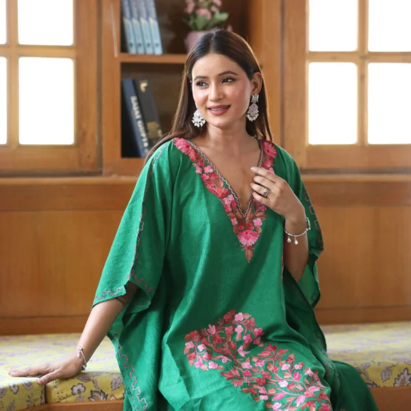 Azaa Green Kaftan