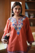 Nazneen Rust Kurti