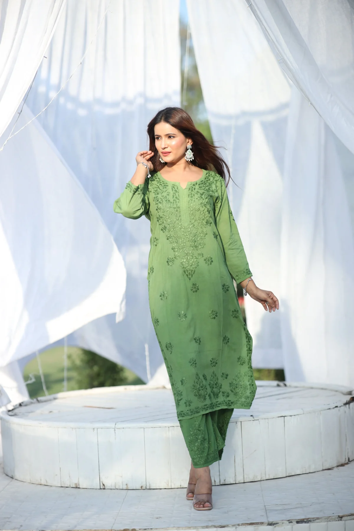 Zeba Green Modal Set