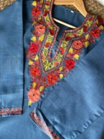 Anaya Kashmiri Short Kurtas Blue Stone