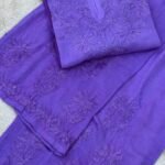 Geetu Rayon Set - Waipor Purple