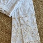 Mawra Chikankari Bottom- Free Size Upto 3XL