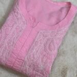 Riya Jaal Kurta - Pink