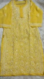 Riya Kurta - Yellow - Image 2