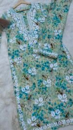 Suhani Mul Cotton Chikankari Kurta Set - Image 2