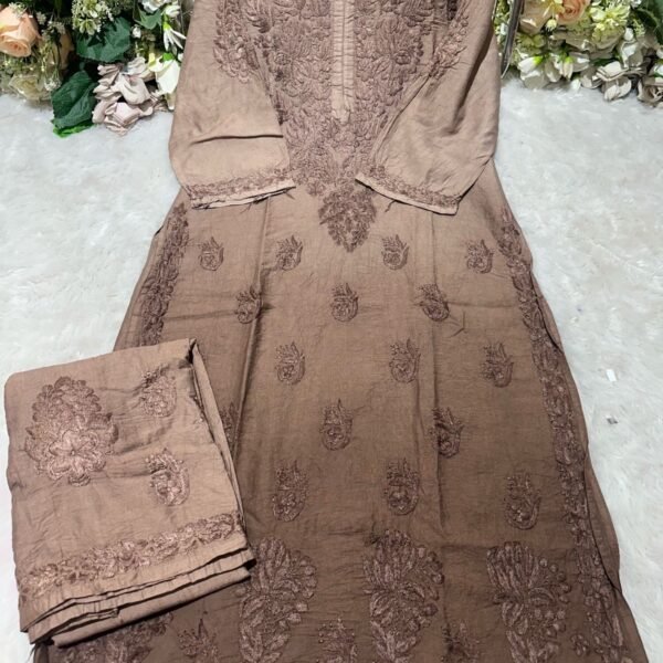 Zayra Dual Tonned Set - Dusty Canyon