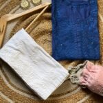 Rashi Chikankari Kurta Set - Blue