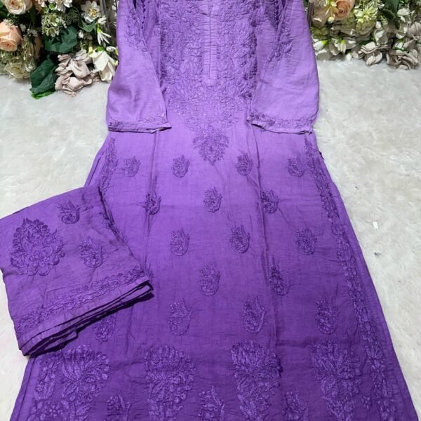 Zayra Dual Tonned Set - Legendary Lavender