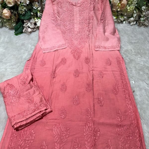 Zayra Dual Tonned Set - Turnip Pink
