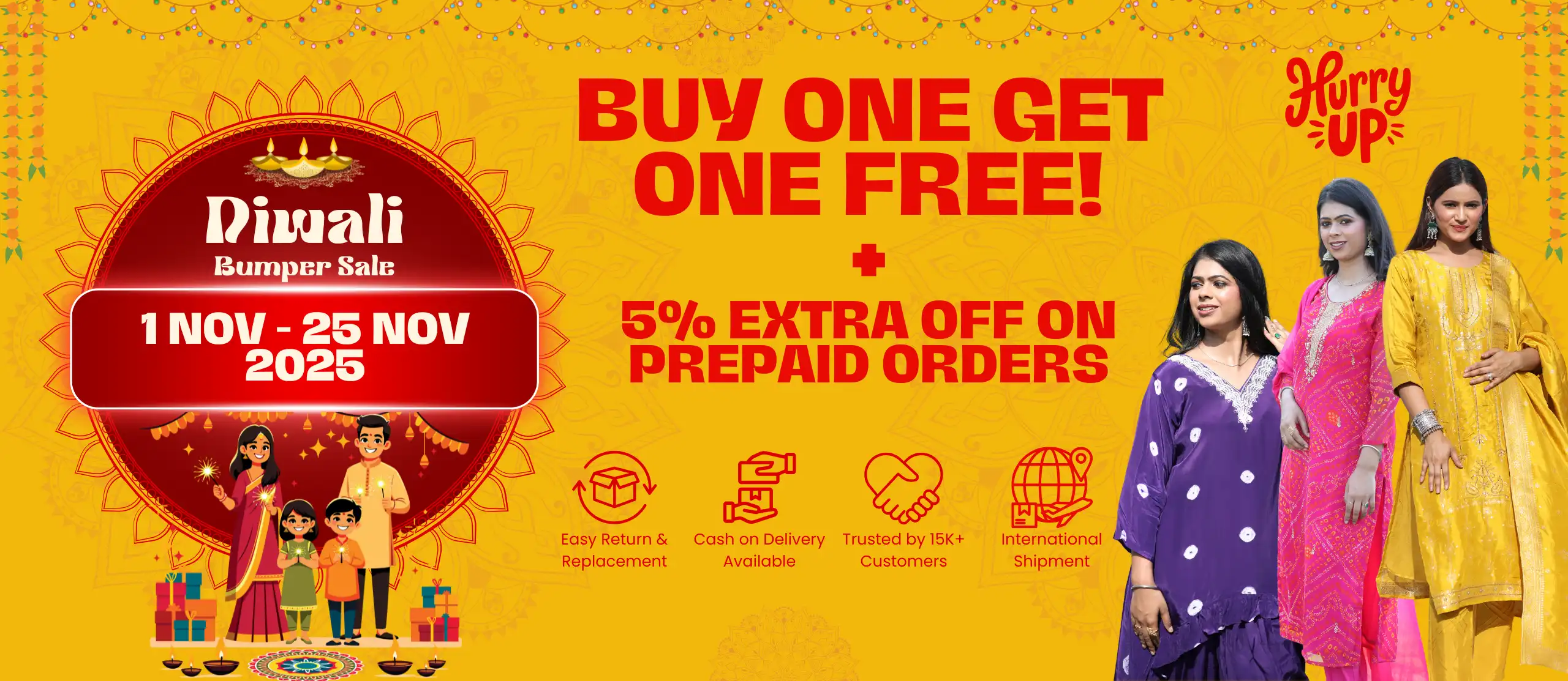 Diwali Festive BOGO Sale Hunar Bharat