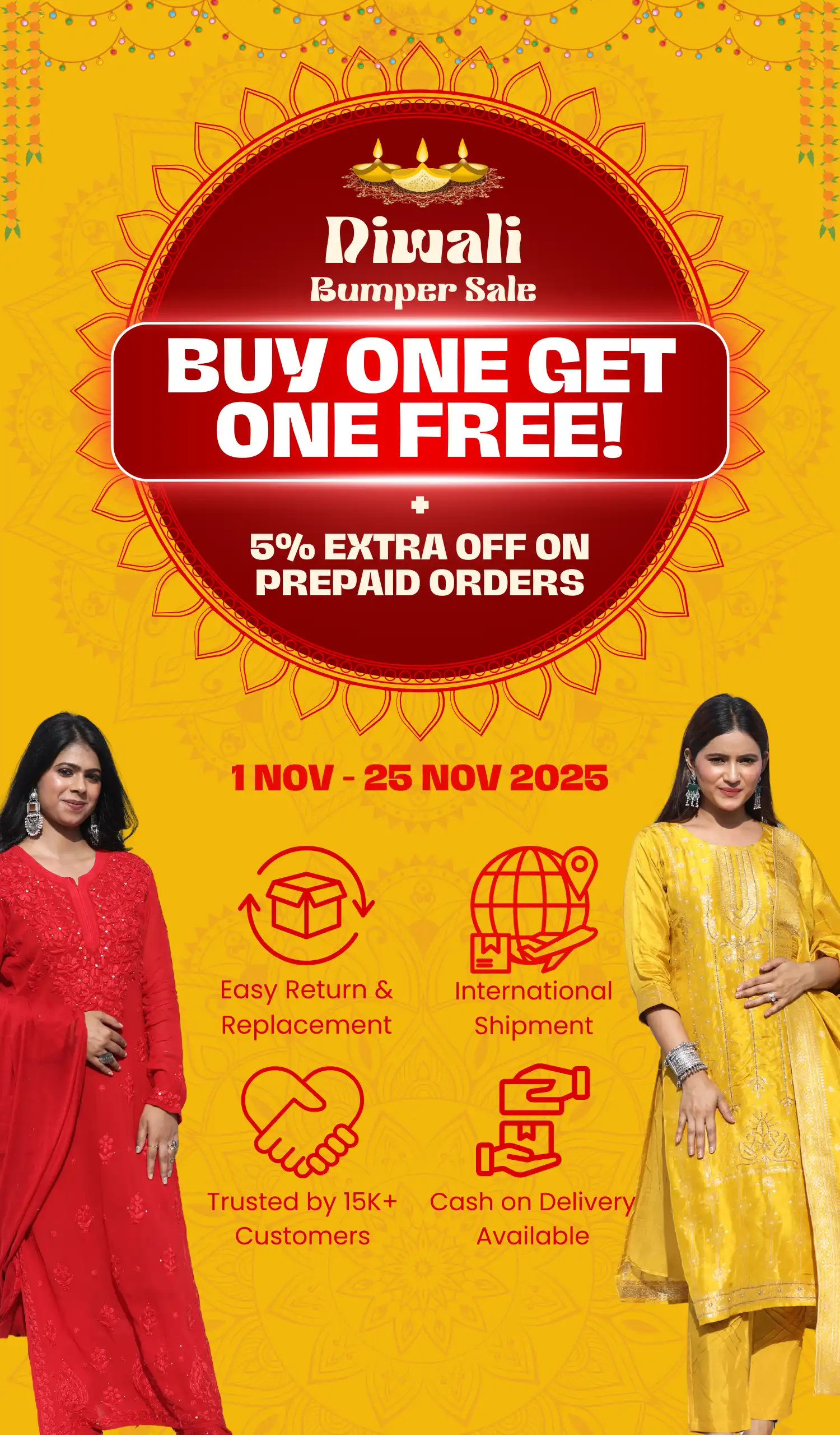 Diwali Festive BOGO Sale Hunar Bharat