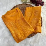 Kashish Modal Kurta Set - Mustard