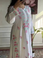 Phool Chikankari Kurta Set - Image 2