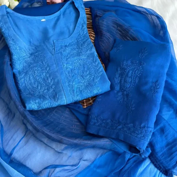 Raas Ombre Pattern Full Set - Blue